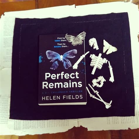 A Girl with a Book: Review: Perfect Remains by Helen Fields