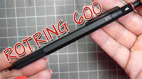 Pencil Review: Rotring 600 - YouTube