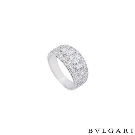 Bvlgari Platinum Diamond Eternity Ring | Rich Diamonds