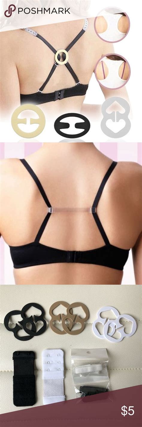 10 Pack - Bra Strap Clips, Extenders, & Adjusters | Bra strap clip, Bra ...