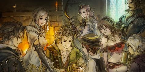 Octopath Traveler Wallpaper Mobile - Play as eight different travelers through eight different ...