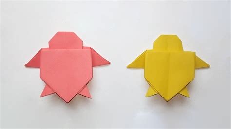 How To Make Origami Turtle - Easy Origami Turtle - YouTube