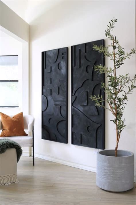 Art Deco Wall Art, Abstract Wood Art, Textured Art by Blank Space Studios | Wescover Wall Hangings