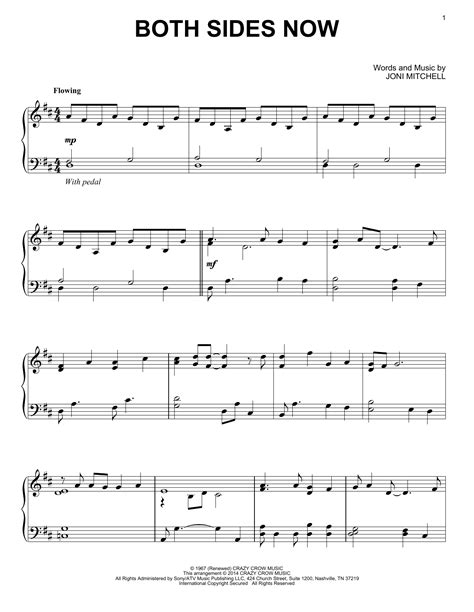 Both Sides Now | Sheet Music Direct