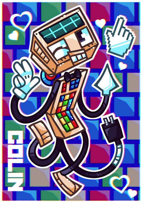 Colin The Computer by TrickyToonTrove on DeviantArt