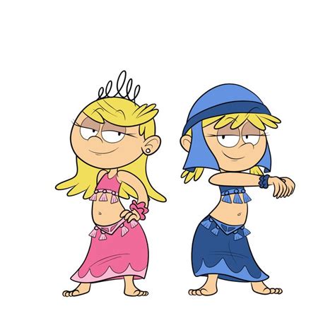 Lola and Lana the Belly Dancers by SB99stuff on DeviantArt | Loud house ...