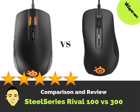 Steelseries Rival 300 vs 100: Comparison and Review