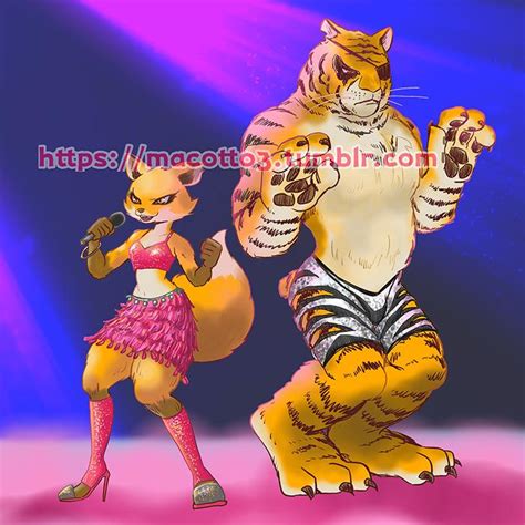 Alopex and Tiger Claw from TMNT as Gazelle and one of her tigers. : r/zootopia