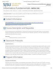 Informatics Fundamentals Syllabus Concourse.pdf - 10/30/23 12:52 PM Informatics Fundamentals ...