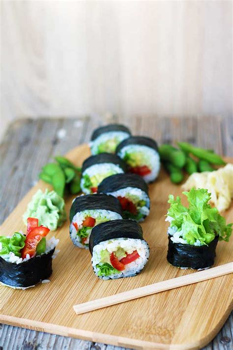 Vegan Sushi | How To Make Vegan Sushi Rolls in 30 minutes