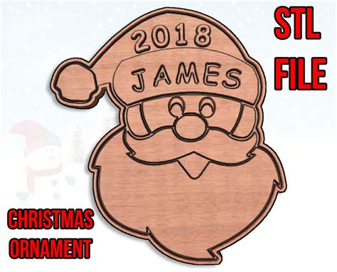 Christmas Ornament 3D Design Cnc Pattern for Your CNC Router / STL File - Etsy