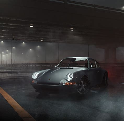 Porsche 911 and Motorway on Behance