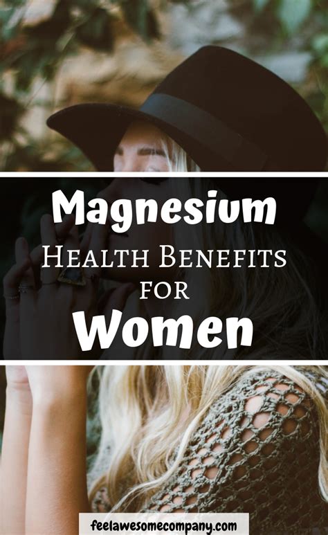 Magnesium Benefits For Women's Health at Melissa Ayala blog