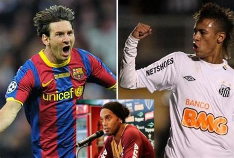 When Ronaldinho compares Messi and Neymar… | Football Deluxe