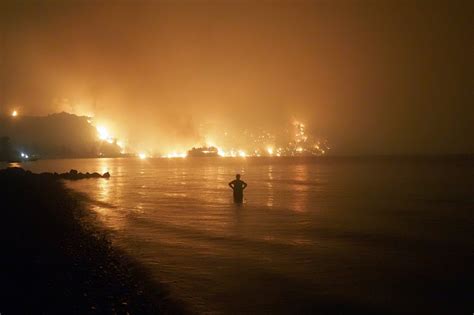 Wildfires continue to rip through parts of Greece | News24