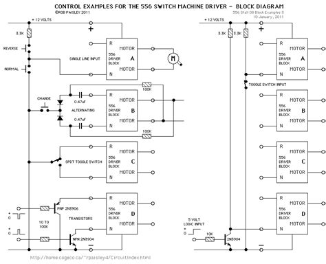 Control Examples For The Switch Machine Driver Circuit - Control_Circuit - Circuit Diagram ...