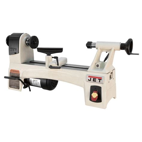 JET 1/2 HP 10 in. x 15 in. Wood Lathe, 6-Speed, 115-Volt, JWL-1015-719100 - The Home Depot