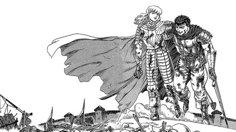 HD wallpaper: Kento Miura, Berserk, Griffith, Guts, Kentaro Miura ...