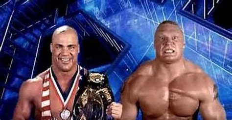 Best of WWE #51: Brock Lesnar vs Kurt Angle, Smackdown 18/9/2003