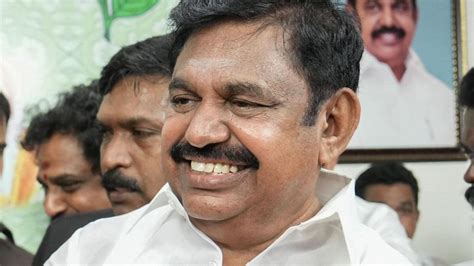 BJP-AIADMK alliance to continue: E Palaniswami | Latest News India ...