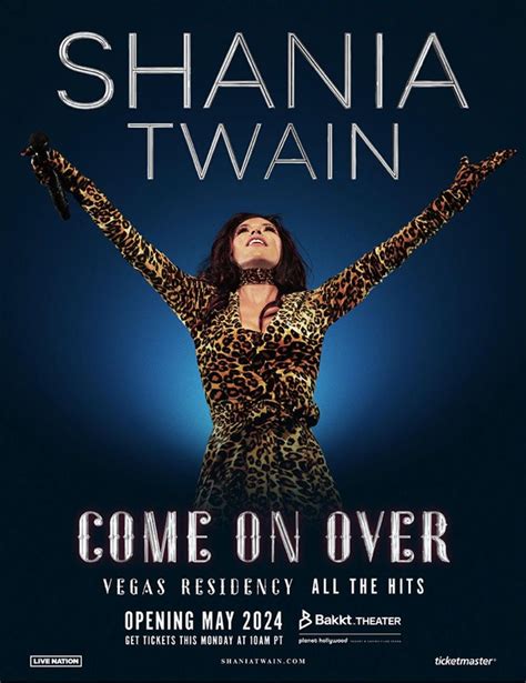 Shania Twain Launching 'Come on Over' Vegas Residency Show (Exclusive)