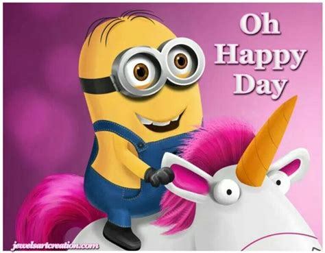 Oh happy day | Minions quotes, Minions, Happy day