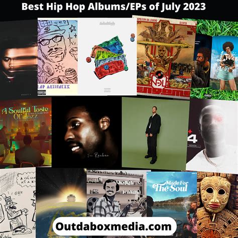 Best Hip Hop Albums/ EPs of July 2023