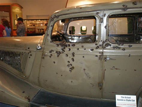 Bonnie & Clyde Car | Lots of bullets... Maybe a bit of an ov… | Flickr