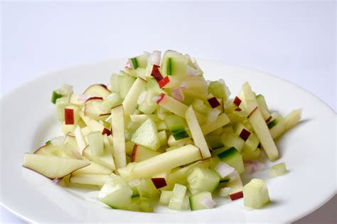 Apple Cucumber Slaw - Med Instead of Meds