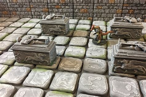 How To Optimally 3D Print Tabletop Gaming Tiles – Props And Armor