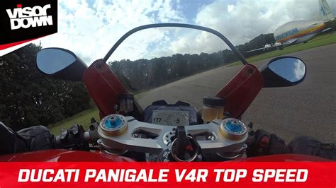 Ducati Panigale V4R TOP SPEED - Pushed to the limit! - YouTube