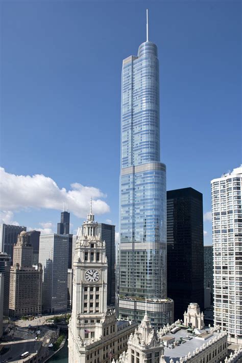 Trump International Hotel and Tower Chicago | luxury, skyscraper ...