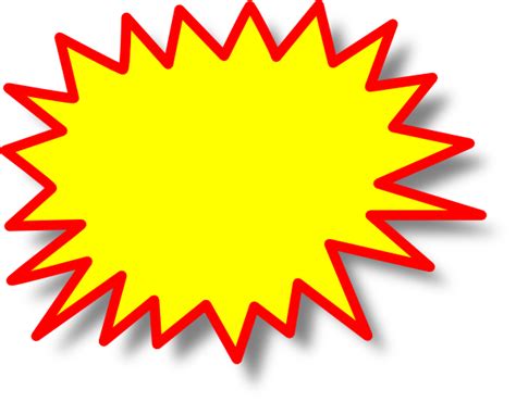 Starburst Clip Art at Clker.com - vector clip art online, royalty free & public domain