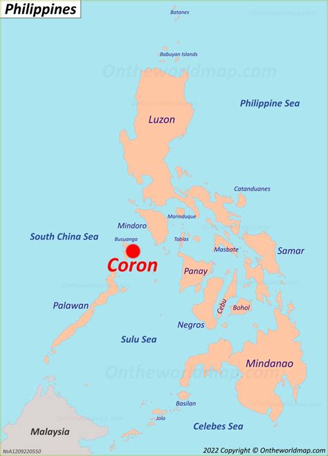 Coron Town Map | Palawan, Philippines | Discover Coron Town with Detailed Maps