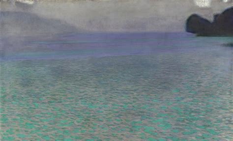 Gustav Klimt, Attersee | Masterpieces of the Collection | The Leopold Collection | Leopold Museum