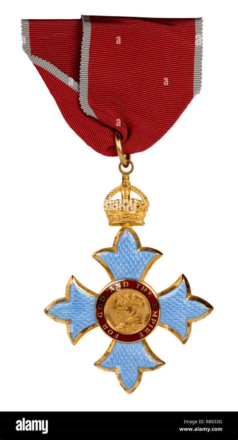 CBE or Commander of the Most Excellent Order of the British Empire ...