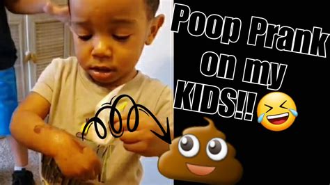 Poop Prank on my Kids!!💩😅 *MUST WATCH* *HILARIOUS* - YouTube