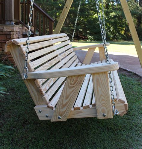 ROLL Back Amish Heavy Duty 800 Lb 5ft. Porch Swing- Made in USA | Diy porch swing, Porch swing ...