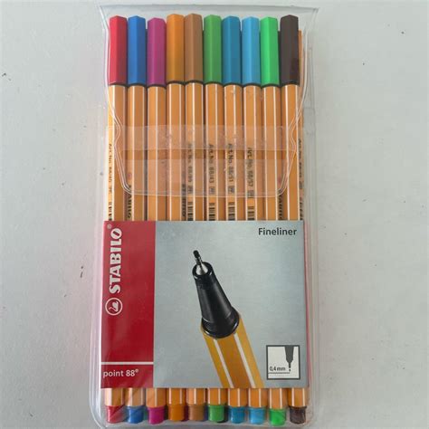 Stabilo Pens - 20 different colors - 0,4 mm... - Depop