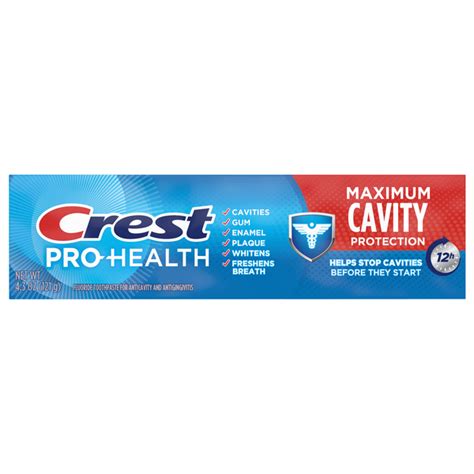 Save on Crest Pro-Health Maximum Cavity Protection Toothpaste Order ...