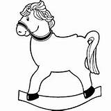 Rocking Horse » Coloring Pages Surfnetkids sketch template