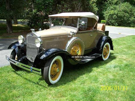 1930 Model A Deluxe Ford Convertible