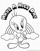 Free Printable Tweety Bird Coloring Pages For Kids sketch template