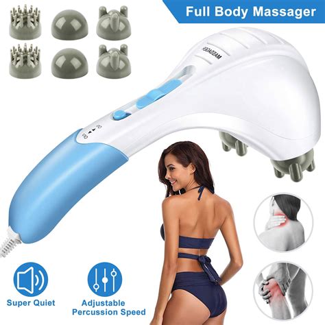 iMountek Electric Massager Handheld Full Body Percussion Massager ...