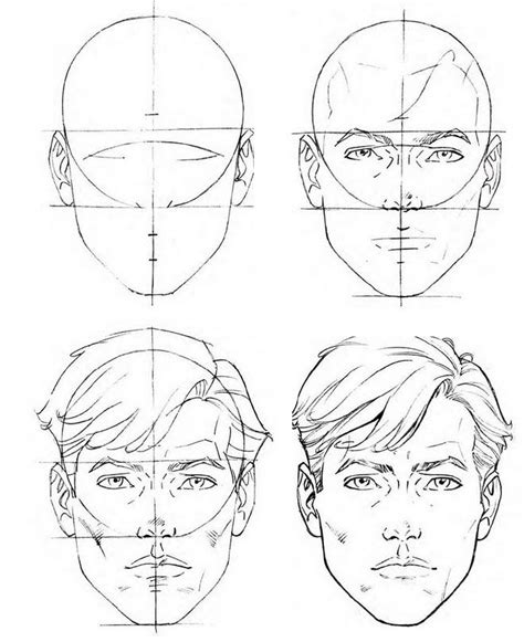 How to Draw a Face - 25 Step by Step Drawings and Video Tutorials ...