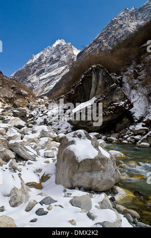 Modi Khola River, Annapurna Himal, Himalaya, Nepal Stock Photo: 64497090 - Alamy