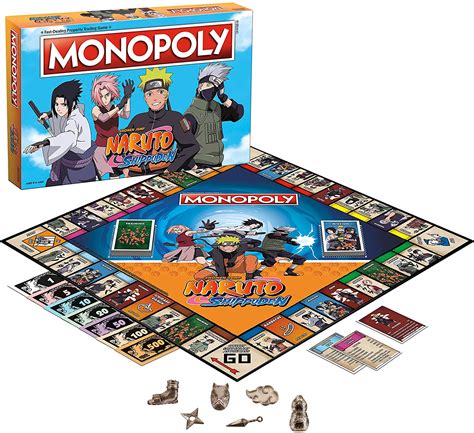 Lançamento: Novo Monopoly® Naruto Shippuden - Notícias