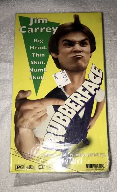 RUBBERFACE VIDEOTAPE VHS 1981 Video TV Movie Jim Carrey Vidmark ...