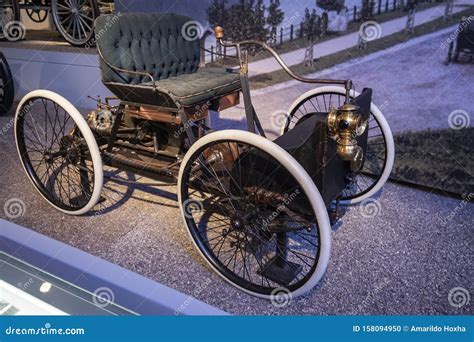 The 1896 Ford Quadricycle Runabout the First Henry Ford Car Editorial Image - Image of 1896 ...