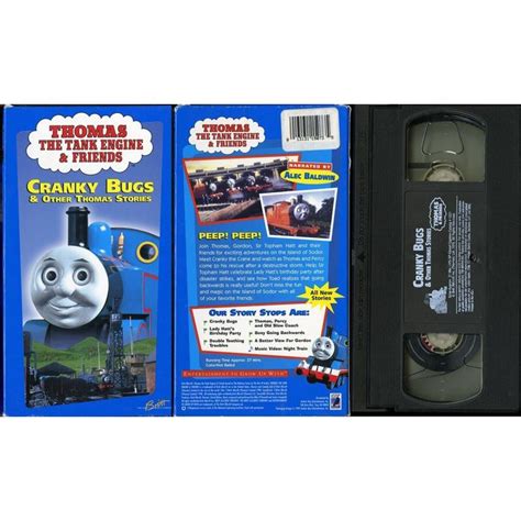 THOMAS THE TANK ENGINE AND FRIENDS CRANKY BUGS VHS TAPE ANCHOR BAY ...